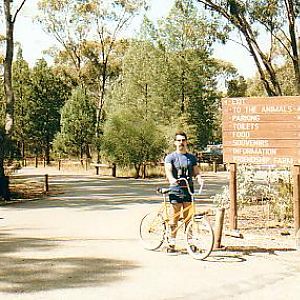 My self on First visit to WPZ 1977
