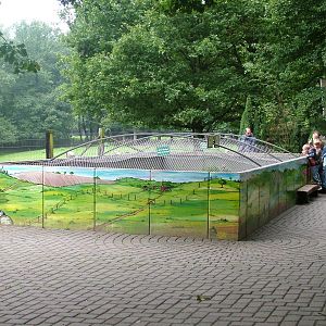 Snake vivarium at Wildpark Schwarze Berge 2007