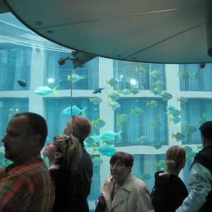 Aquadome Berlin Elevator