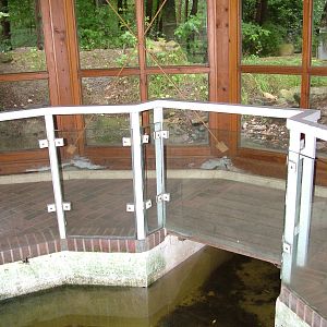 Indoor Otter viewing area at Tierpark Neumuenster 2007