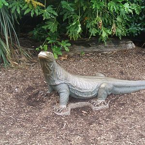 Komodo Dragon statue