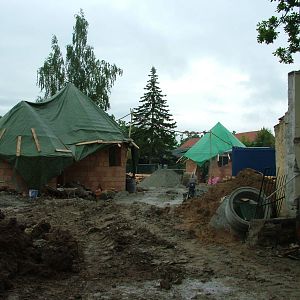 Construction at Ohrada, 26/05/10
