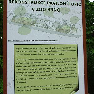 Chimp house renovation at Brno, 27/05/10