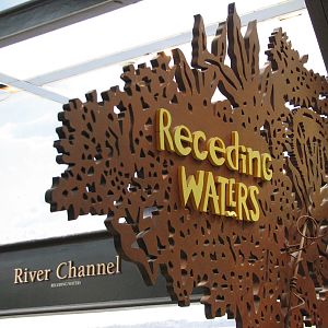 Amazon Rising - Receding Waters Sign