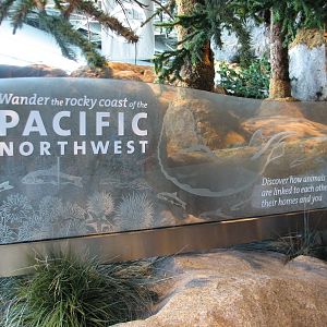 Oceanarium - Pacific Northwest Sign