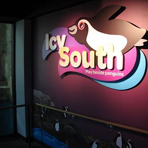 Oceanarium - Icy South - Sign