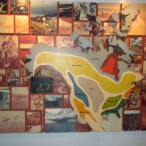 North American Living Museum - American Biome Map