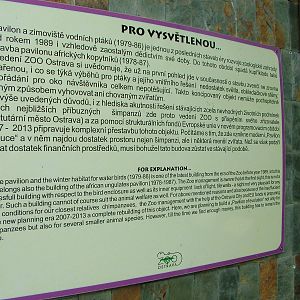 Aquatic Bird House explanation at Ostrava, 29/05/10