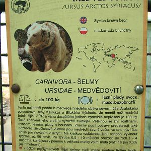 Signage example at Ostrava, 29/05/10