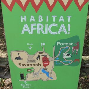 Habitat Africa! - Map