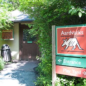 Habitat Africa! The Savannah - Aardvark Exhibit Entry