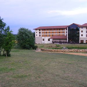 View from Wanyama Reserve lookout tower at Chessington Zoo, 25 June 2010