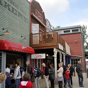 Town-scenery at Hannovers Yukon Bay.