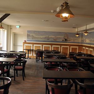 Pasta restaurant at Hannovers Yukon Bay.