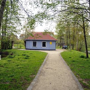 Lemur-island at Tierpark Wismar
