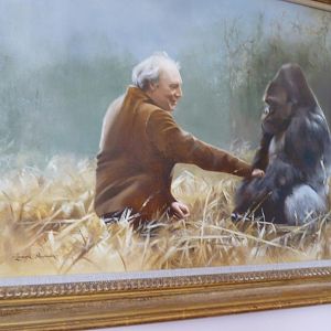 Painting of John Aspinall and Friend