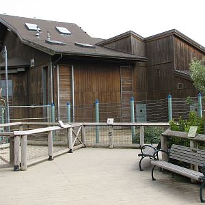African Savanna - Giraffe Barn Exterior