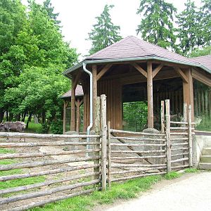 Reindeer stables at Olomouc 30/05/09