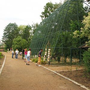 Aviary for African water birds