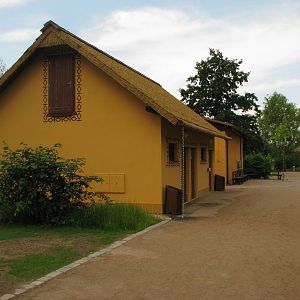 Toilets in the African section