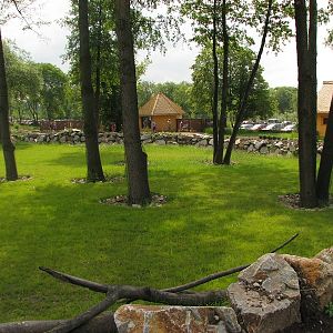Enclosure for giraffe and greater kudu