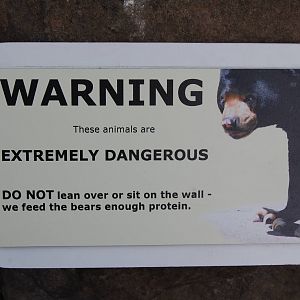 Funny Warning Sign