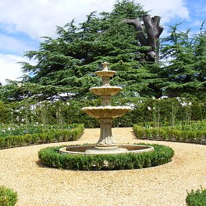 Parterre garden at Marwell Wildlife, 11 July 2010