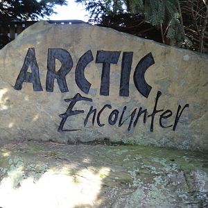 Arctic Encounter Sign