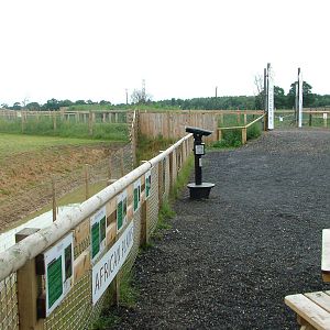 African Plains viewing area at Yorkshire WP, 18/07/10