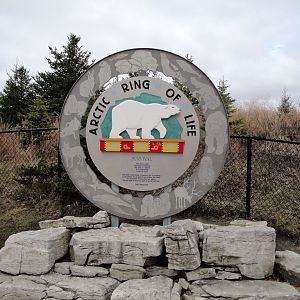 Arctic Ring of Life - Entrance Sign