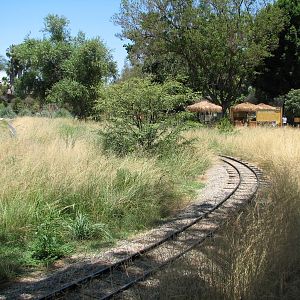 Tierra de las Pampas - Zoofari Express Train Tracks In The Pampas