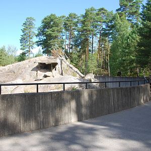 Kolmården Wildlife Park -Snowleopard enclosure