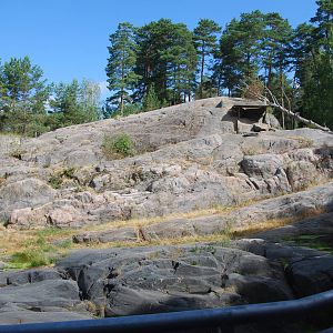 Kolmården Wildlife Park -Snowleopard enclosure