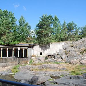 Kolmården Wildlife Park -Snowleopard enclosure