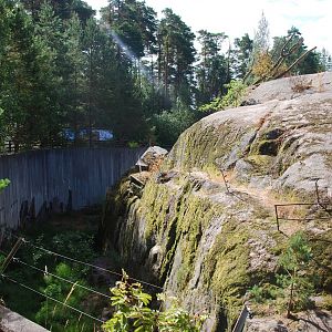Kolmården Wildlife Park -Snowleopard enclosure