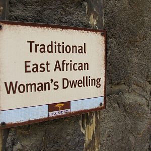 African Village - Traditional East African Womans Dwelling