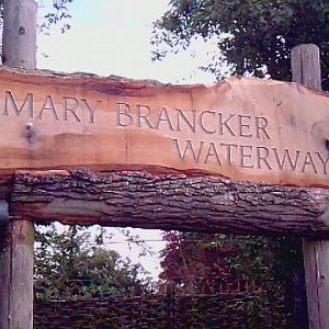 New Mary Branker Waterways Sign