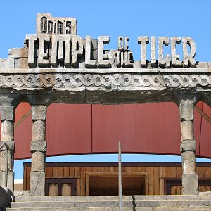 Odins Temple of the Tiger - Sign