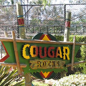 Cougar Rocks - Sign