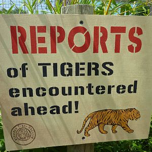 Tiger Trek - Signage