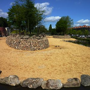 African Savannah exhibit Artis August 2010