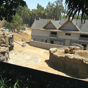 Elephants of Asia Construction Site - August 13, 2010