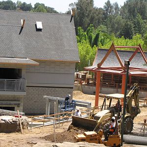 Elephants of Asia Construction Site - August 13, 2010