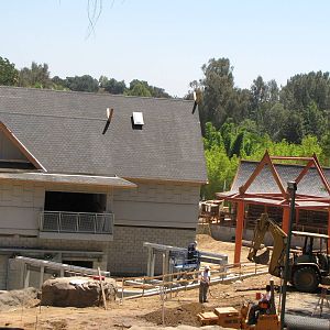 Elephants of Asia Construction Site - August 13, 2010