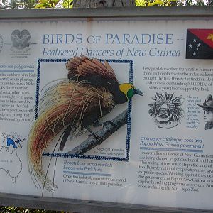 Horn and Hoof Mesa - Bird of Paradise Signage