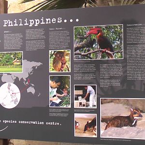 Philippine Conservation Sign - RSCC August 2010
