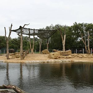 Elephant enclosure 24 August 2010