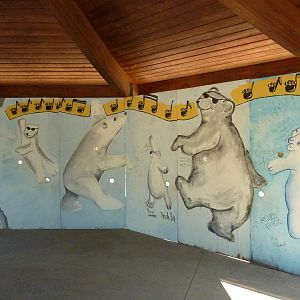 Polar Bear Exhibit Mural - Opening Summer 2010