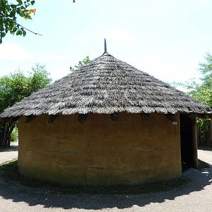 African Village Building