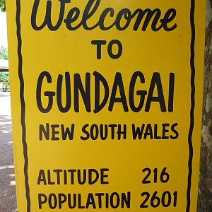 Australia - Train Station Sign